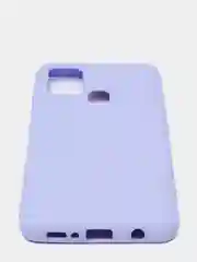 Лавандовый чехол Samsung Galaxy A21s, Самунг Галакси А21с силиконовый Silicone Cover с закрытым низом