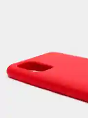 Красный чехол Samsung Galaxy A51, Самсунг Галакси А51 силиконовый Silicone Cover