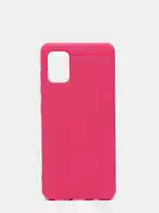 Фуксия чехол Samsung Galaxy A51, Самсунг Галакси А51 силиконовый Silicone Cover