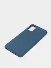 Темно-синий чехол Samsung Galaxy A51, Самсунг Галакси А51 силиконовый Silicone Cover