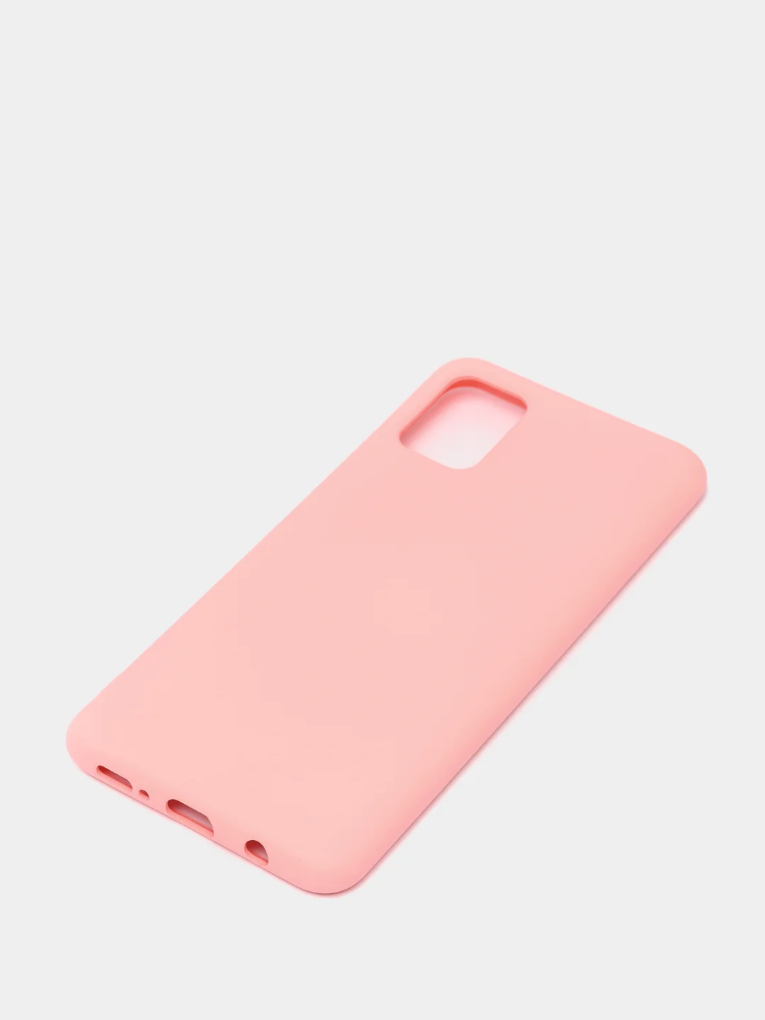 Розовый чехол Samsung Galaxy A51, Самсунг Галакси А51 силиконовый Silicone Cover