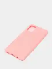 Розовый чехол Samsung Galaxy A51, Самсунг Галакси А51 силиконовый Silicone Cover