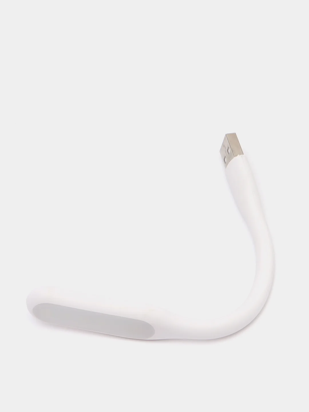 Белый светодиодная лампа-светильник, гибкая, настольная, USB-фонарик