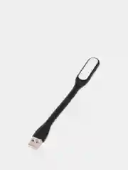 Черный светодиодная лампа-светильник, гибкая, настольная, USB-фонарик