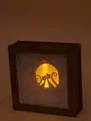 Серебряный светильник ночник светодиодный LED