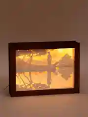 Черный светильник ночник светодиодный LED