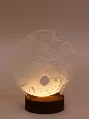 Серый меланж светильник ночник светодиодный LED