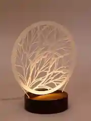 Черный светильник ночник светодиодный LED