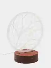 Черный светильник ночник светодиодный LED