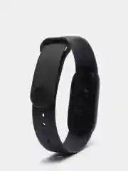 Силиконовый ремешок для Xiaomi Mi Band 2/Band 3/Band 4/Band 5/Band 8, чёрный