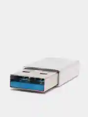 Серый otg Адаптер переходник с USB Type - C (выход) на USB 2.0 или 3.0 (вход) / отг