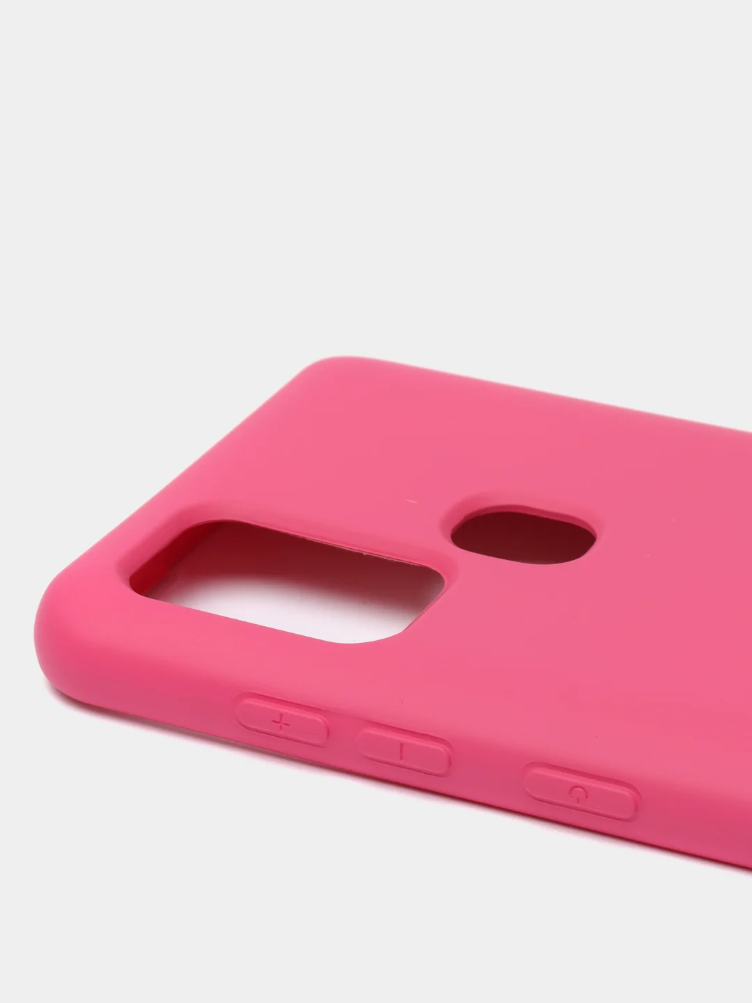 Пурпурный чехол Samsung Galaxy A21s, Самунг Галакси А21с силиконовый Silicone Cover с закрытым низом