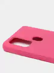 Пурпурный чехол Samsung Galaxy A21s, Самунг Галакси А21с силиконовый Silicone Cover с закрытым низом