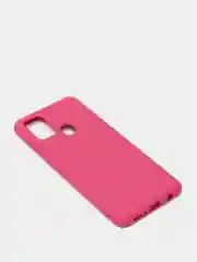Пурпурный чехол Samsung Galaxy A21s, Самунг Галакси А21с силиконовый Silicone Cover с закрытым низом