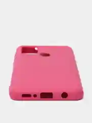 Пурпурный чехол Samsung Galaxy A21s, Самунг Галакси А21с силиконовый Silicone Cover с закрытым низом