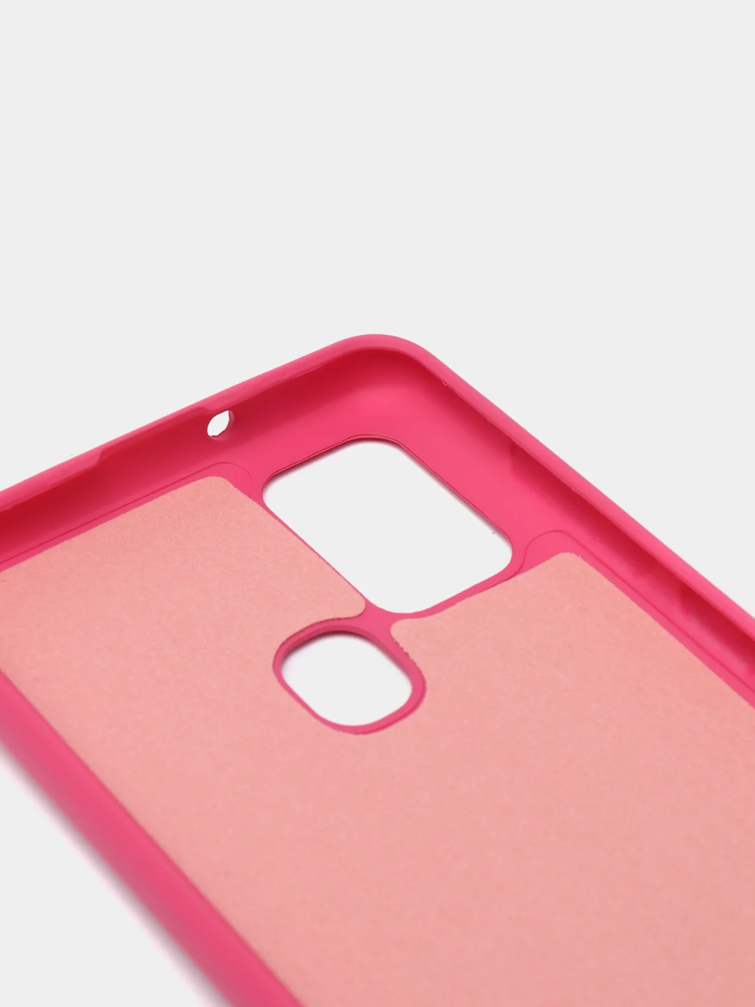 Пурпурный чехол Samsung Galaxy A21s, Самунг Галакси А21с силиконовый Silicone Cover с закрытым низом