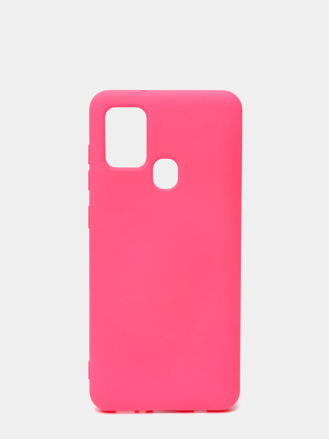 Фуксия чехол Samsung Galaxy A21s, Самунг Галакси А21с силиконовый Silicone Cover с закрытым низом