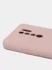 Бежевый чехол Xiaomi Redmi 9, Сяоми Редми 9 силиконовый Silicone Cover с закрытым низом
