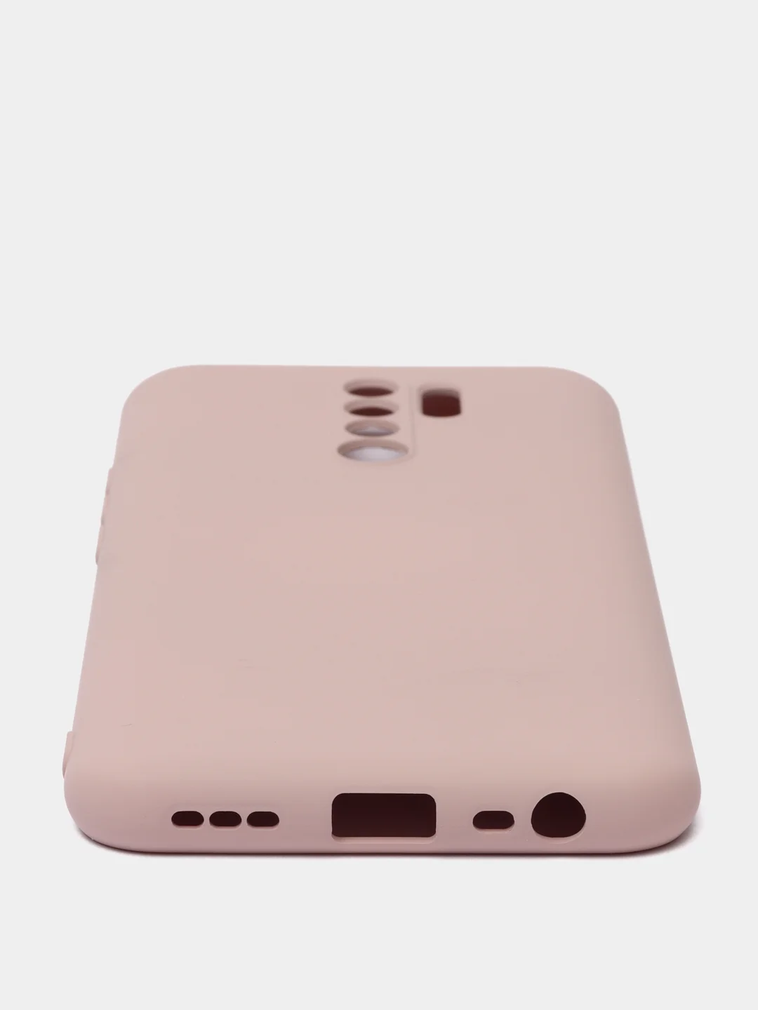 Бежевый чехол Xiaomi Redmi 9, Сяоми Редми 9 силиконовый Silicone Cover с закрытым низом