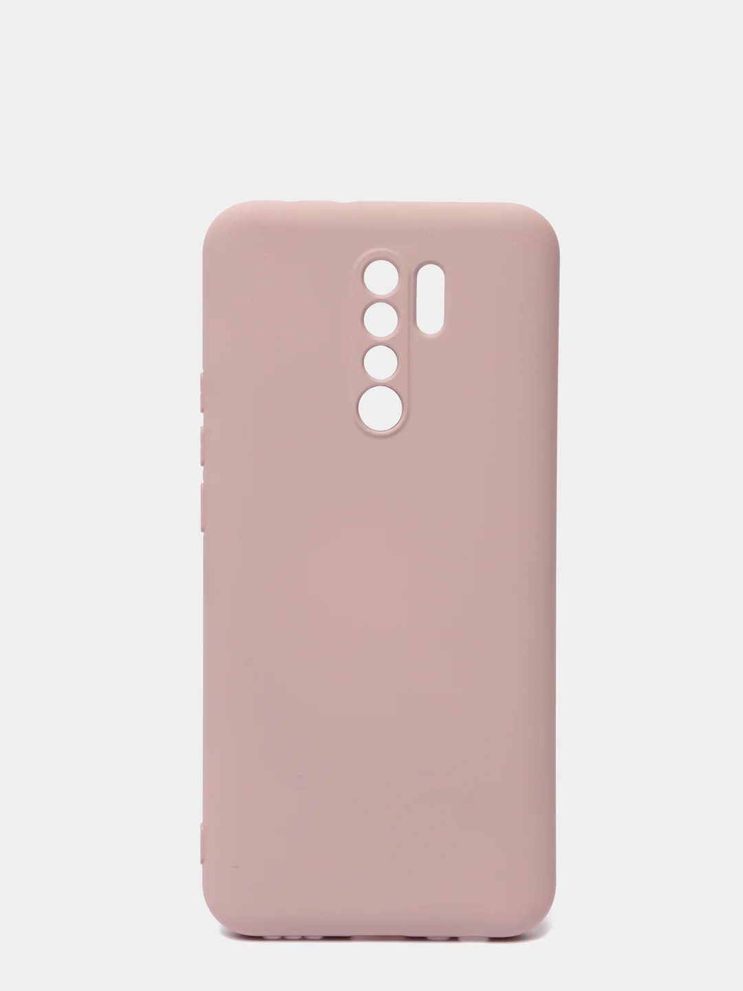 Бежевый чехол Xiaomi Redmi 9, Сяоми Редми 9 силиконовый Silicone Cover с закрытым низом