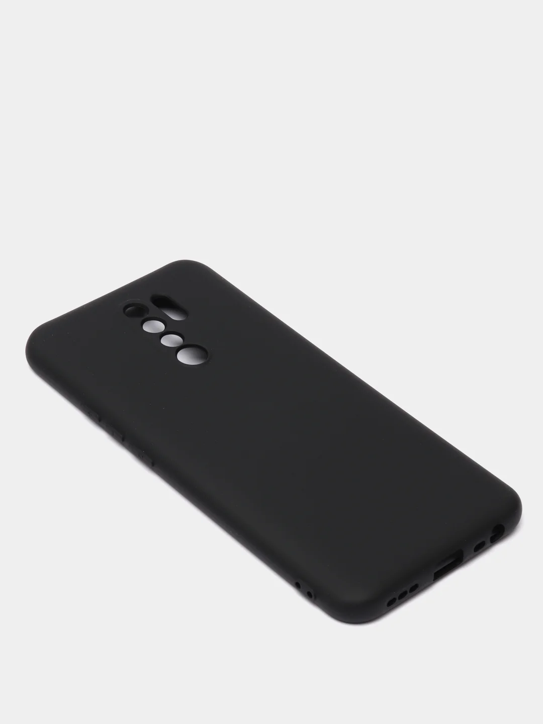 Черный чехол Xiaomi Redmi 9, Сяоми Редми 9 силиконовый Silicone Cover с закрытым низом