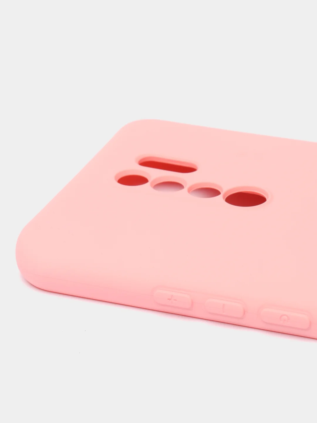 Розовый чехол Xiaomi Redmi 9, Сяоми Редми 9 силиконовый Silicone Cover с закрытым низом