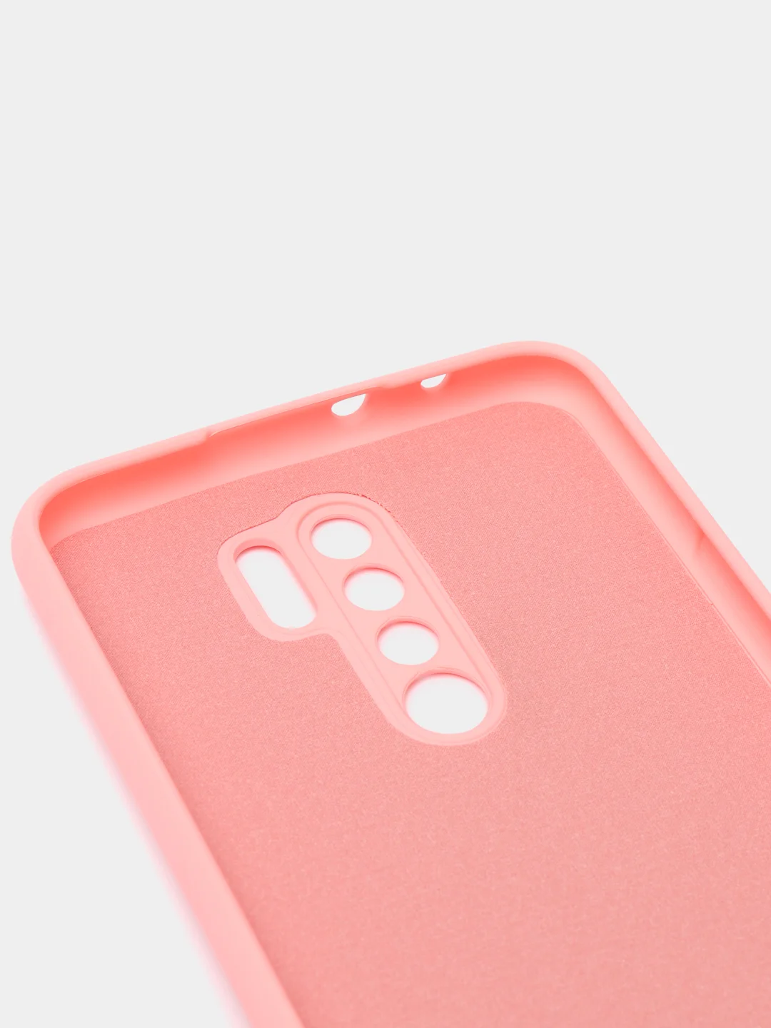 Розовый чехол Xiaomi Redmi 9, Сяоми Редми 9 силиконовый Silicone Cover с закрытым низом