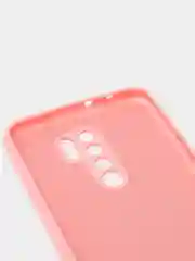 Розовый чехол Xiaomi Redmi 9, Сяоми Редми 9 силиконовый Silicone Cover с закрытым низом