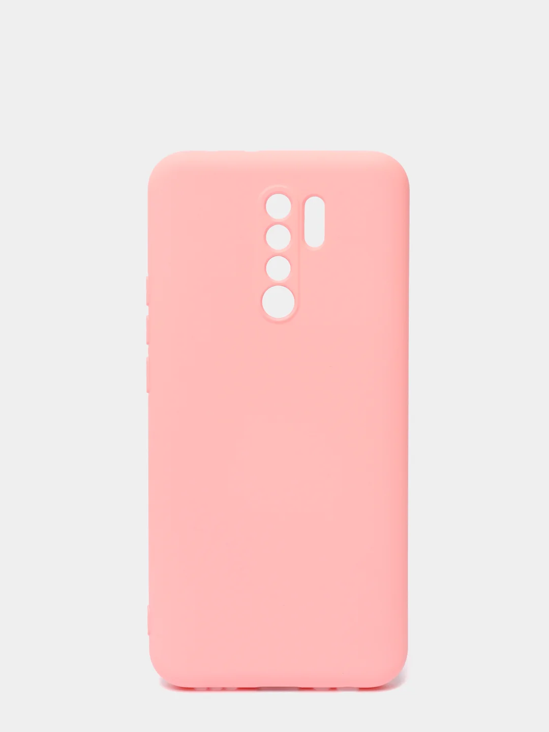 Розовый чехол Xiaomi Redmi 9, Сяоми Редми 9 силиконовый Silicone Cover с закрытым низом