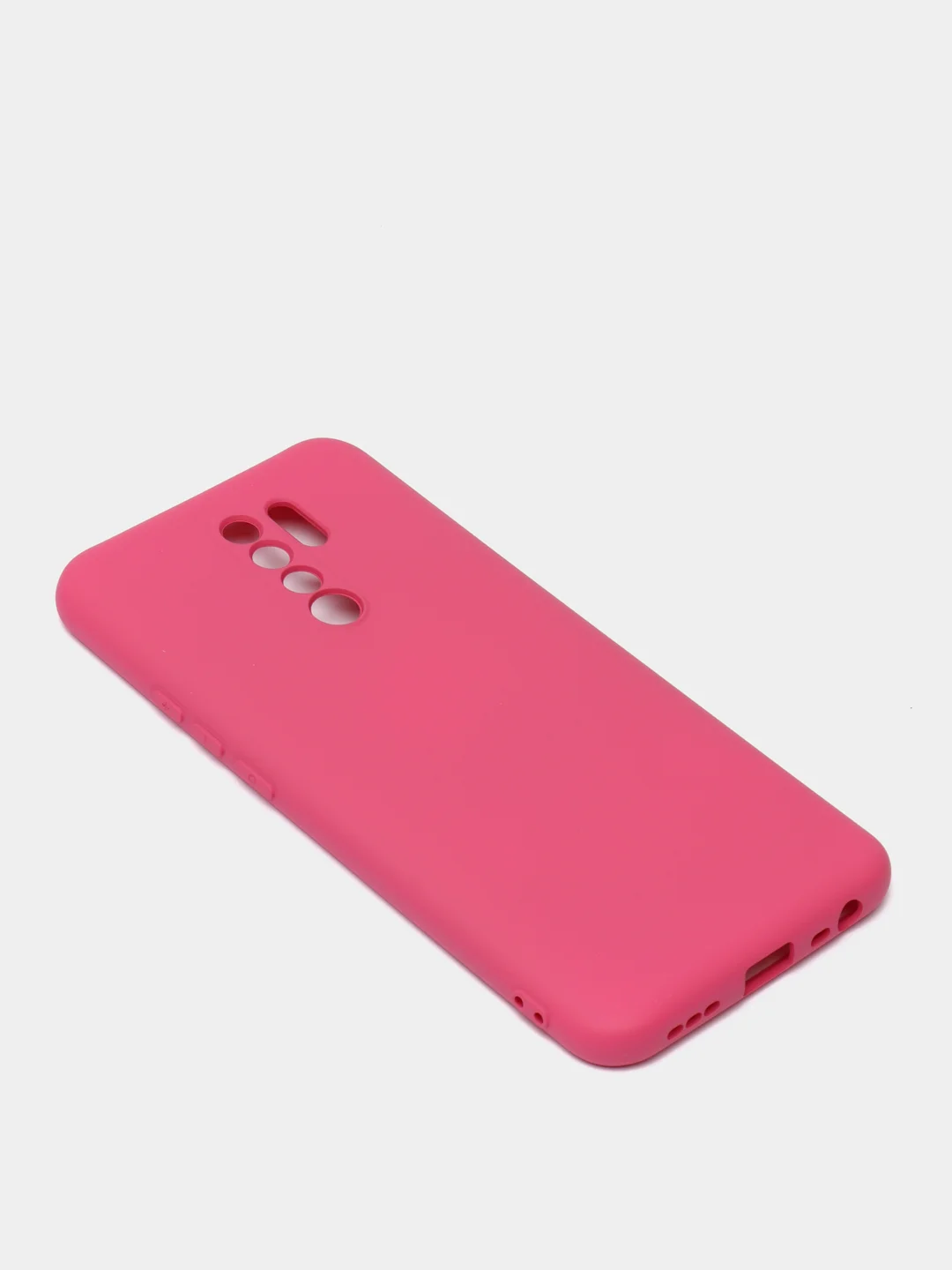Пурпурный чехол Xiaomi Redmi 9, Сяоми Редми 9 силиконовый Silicone Cover с закрытым низом