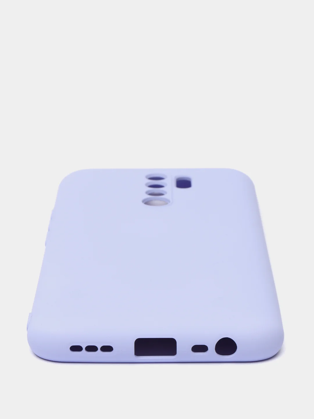 Лавандовый чехол Xiaomi Redmi 9, Сяоми Редми 9 силиконовый Silicone Cover с закрытым низом