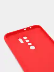 Красный чехол Xiaomi Redmi 9, Сяоми Редми 9 силиконовый Silicone Cover с закрытым низом