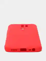 Красный чехол Xiaomi Redmi 9, Сяоми Редми 9 силиконовый Silicone Cover с закрытым низом