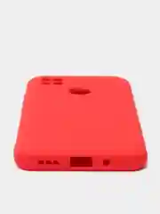 Красный чехол Silicone Cove Xiaomi Redmi 9C, Redmi 9C NFC, Redmi 10A силиконовый, с закрытым низом