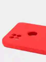 Красный чехол Silicone Cove Xiaomi Redmi 9C, Redmi 9C NFC, Redmi 10A силиконовый, с закрытым низом
