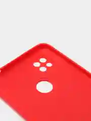 Красный чехол Silicone Cove Xiaomi Redmi 9C, Redmi 9C NFC, Redmi 10A силиконовый, с закрытым низом