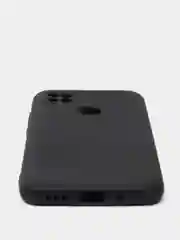 Черный чехол Silicone Cove Xiaomi Redmi 9C, Redmi 9C NFC, Redmi 10A силиконовый, с закрытым низом