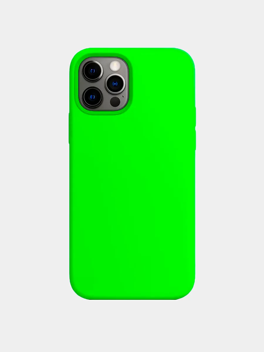 Лайм чехол силиконовый для iPhone Silicone Case Max 12, 12 Pro, 12 Pro Max