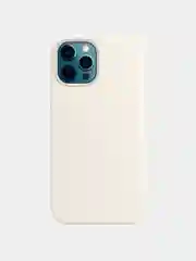 Белый чехол силиконовый для iPhone Silicone Case Max 12, 12 Pro, 12 Pro Max