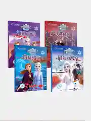 Книга Холодное сердце Frozen 2" Disney English на английском и китайском языке