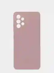Коралловый меланж чехол Samsung Galaxy A32 4G (Самсунг Галакси А32) силиконовый цветной матовый