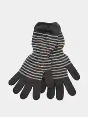 Серый перчатки женские, удлиненные, 3 цвета