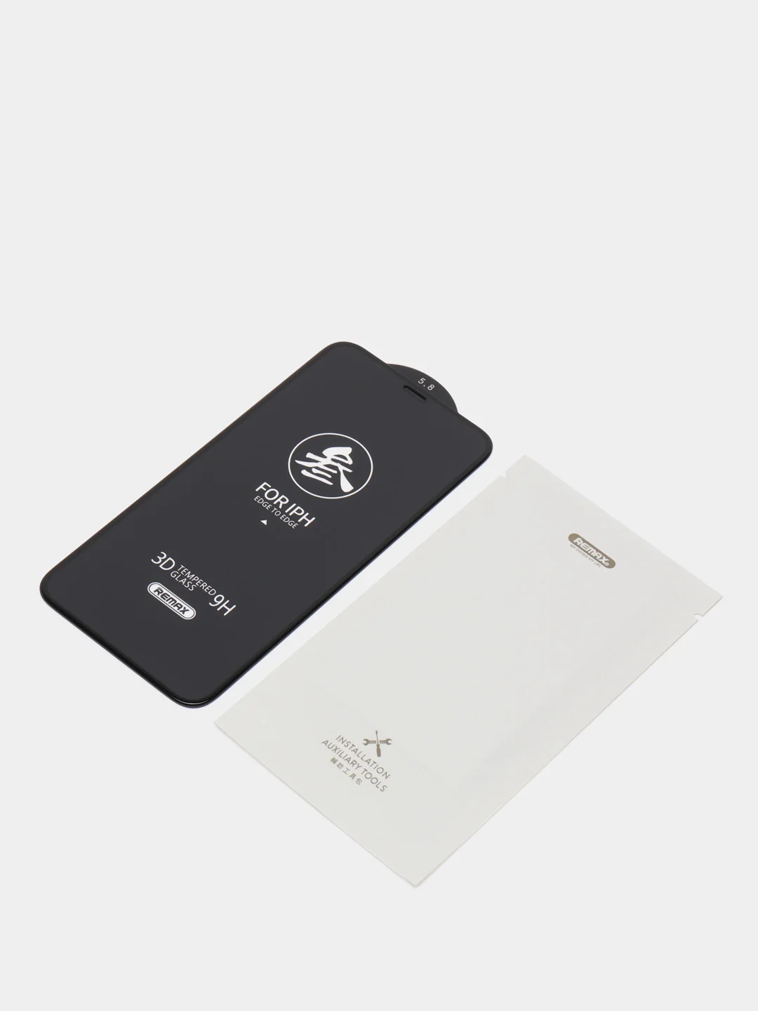 Черный защитное стекло Remax GL 27 на iPhone 13 12/12Pro Max,11, 11Pro/11 Pro Max,7,8,SE, X,XS,XR