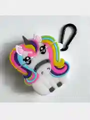 Белый силиконовый чехол для Apple Airpods 1, 2
