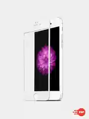 Защитное стекло "Антишпион" (Privacy) для iPhone 7 / 8 / 7+ / 8+, белый, черный