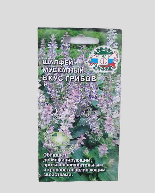 Шалфей мускатный Вкус грибов (семена)