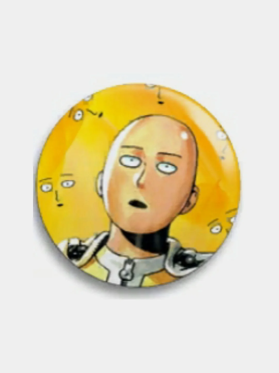 Багровый значки аниме "Ванпанчмен One Punch-Man", 56 мм