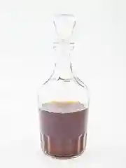 Конфетный графин с пробкой, штоф (бутылка) для напитков 0,5л стекло