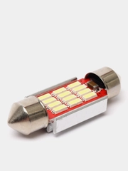 Автомобильная светодиодная LED лампа для авто FS C5W 4014 12SMD для салона подсветки