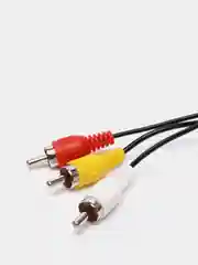 Кабель 3RCA-AUX (3 тюльпана + джек) 1.5 метра  аудио переходник